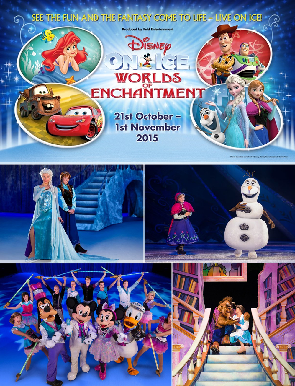Disney On Ice presents Worlds of Enchantment O2 Arena Ice Skate