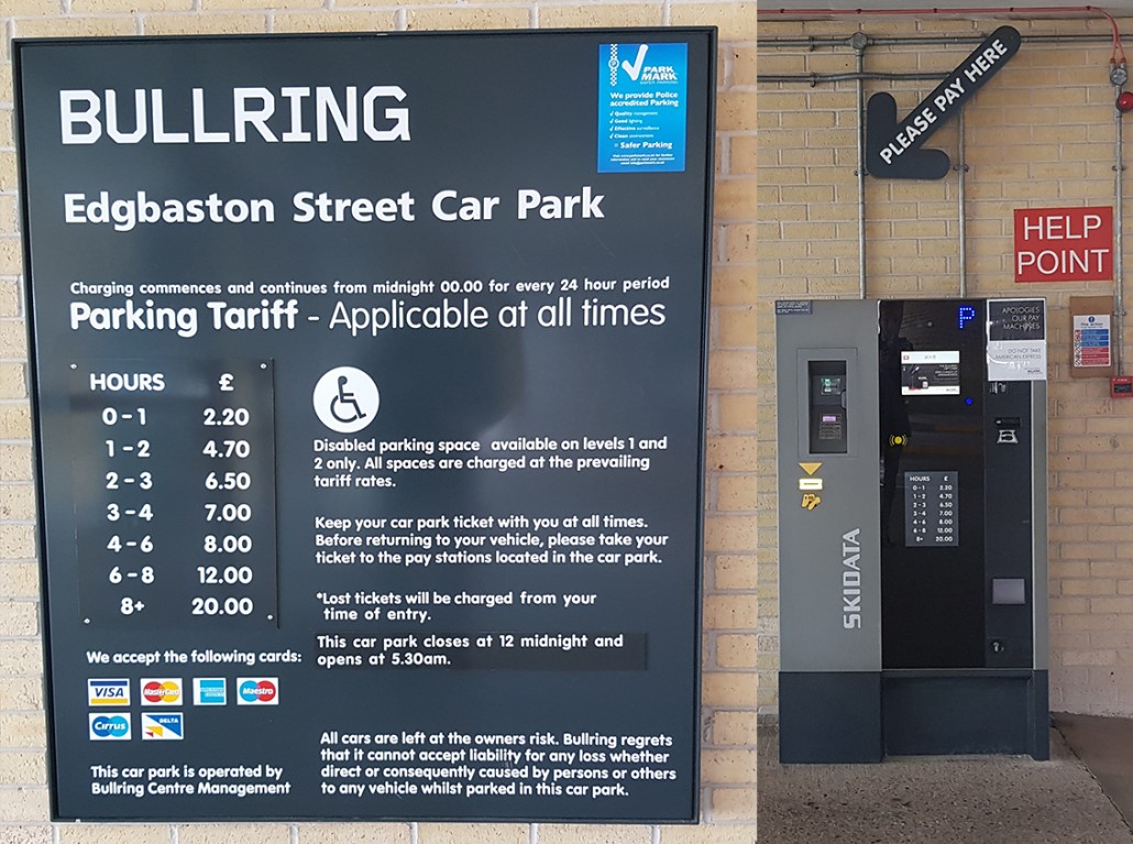 Car Parking Ice Skate Birmingham