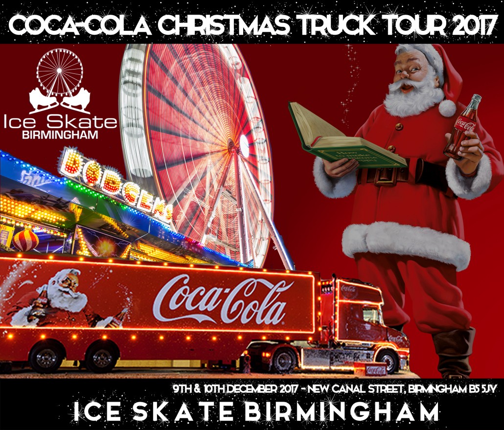 coca cola christmas truck tour in birmingham 2017
